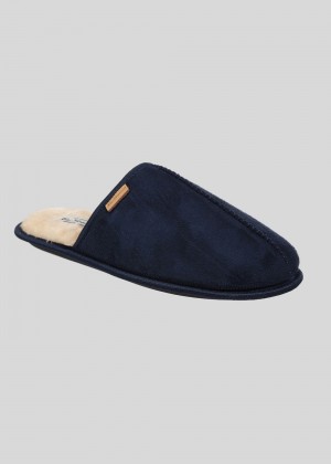 Slipper Ben Sherman Country Club Granatowe | 47YPGEBJD