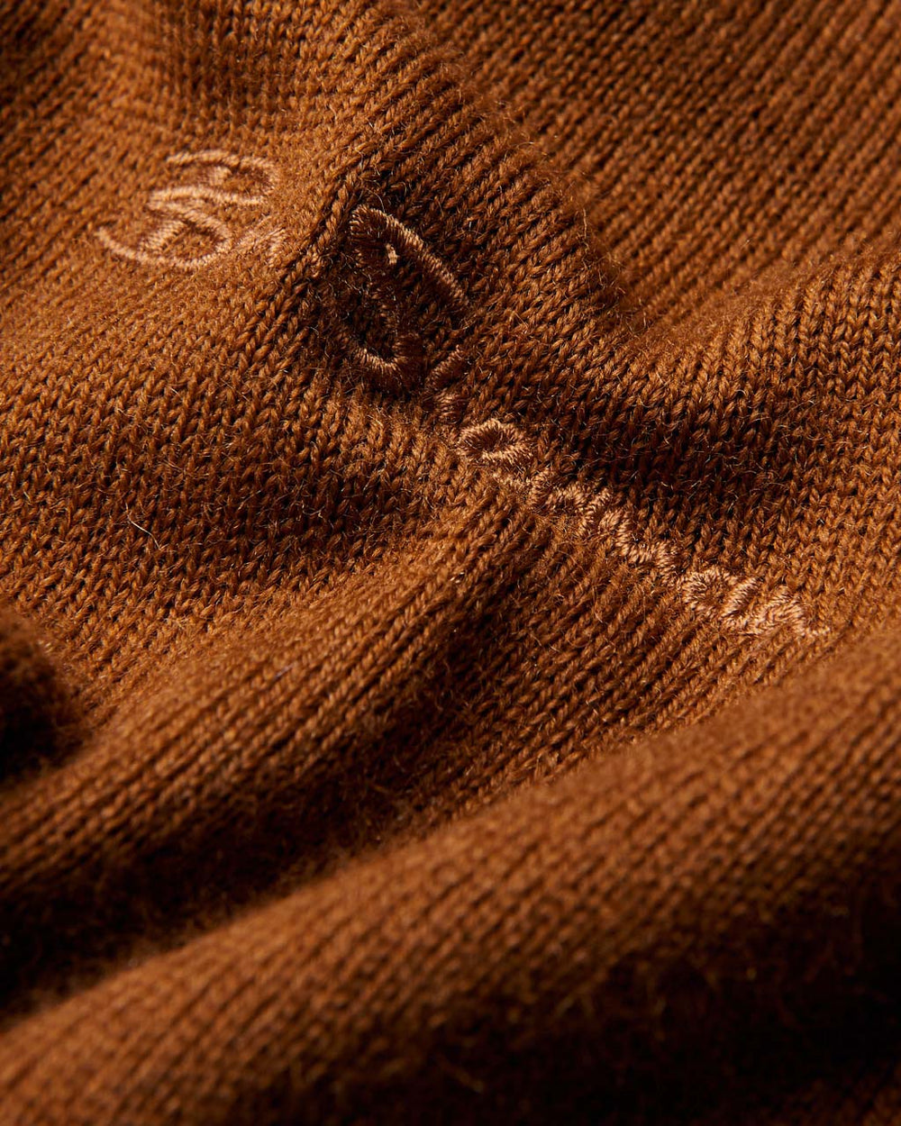 Dzianina Ben Sherman Signature Merino Crewneck Brązowe | 40XDZKUON