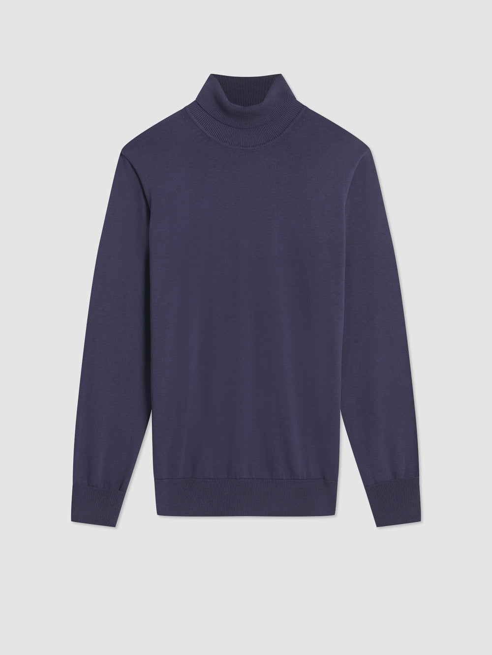 Dzianina Ben Sherman Signature Roll Neck Fioletowe | 79NPOAWDQ