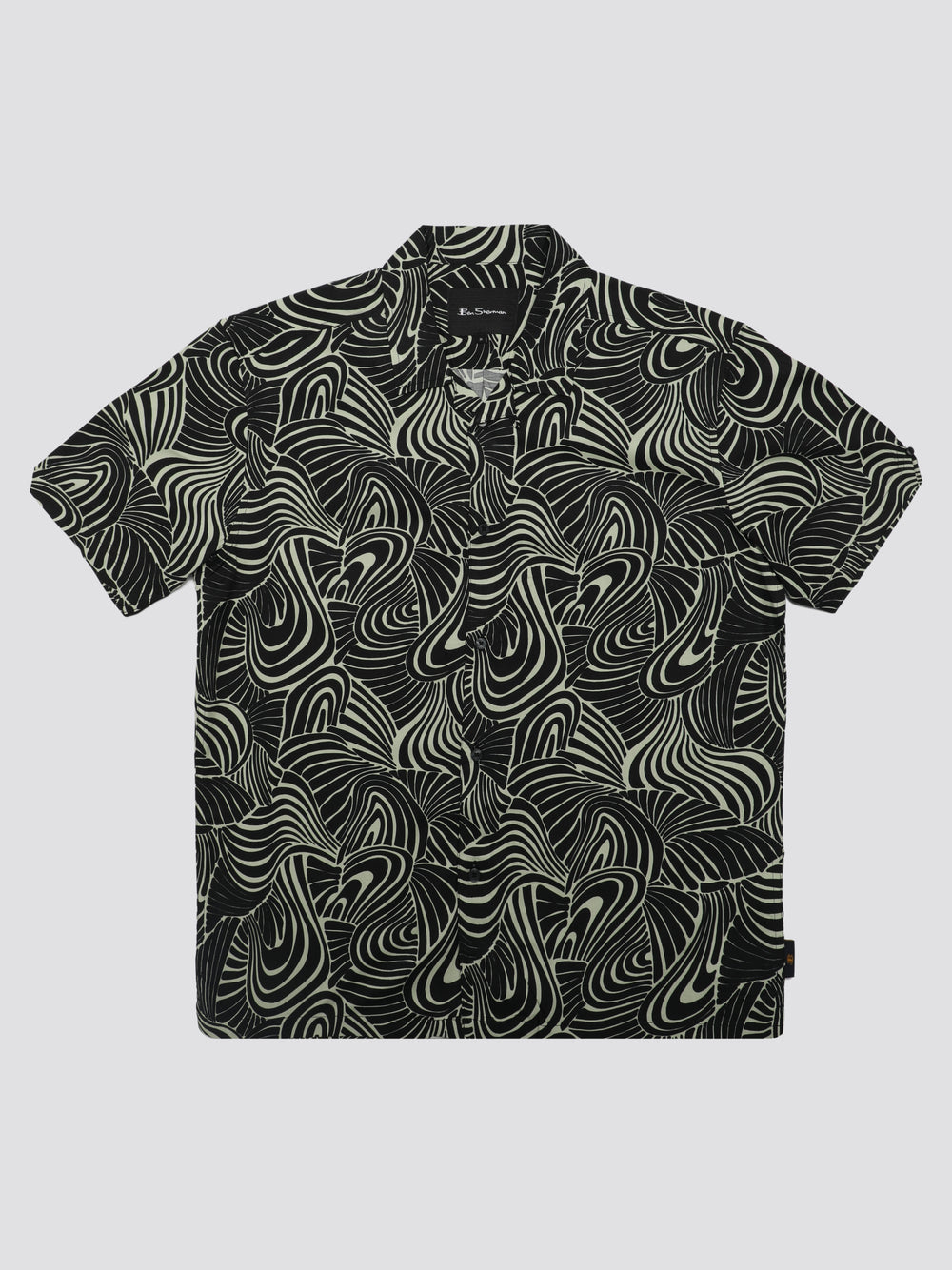 Koszule Ben Sherman B by Ben Sherman Psychedelic Swirl Print Mięta | 51PRMBLEZ