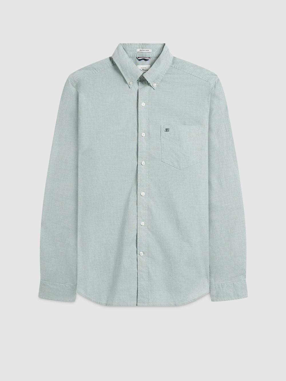 Koszule Ben Sherman Brighton Oxford Organic Green Zielone | 04WUVPBLM