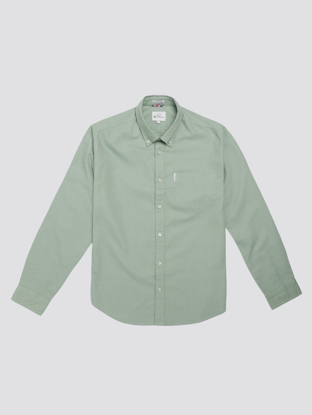 Koszule Ben Sherman Signature Oxford Zielone | 50RDAPULE