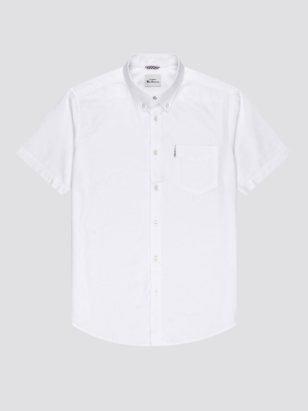 Koszule Ben Sherman Signature Short Sleeve Oxford Białe | 93HUFDIEG