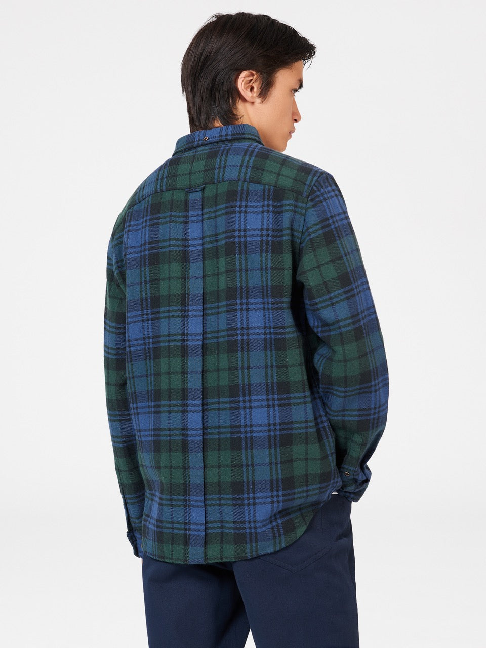 Koszule Ben Sherman Signature Tartan Check Zielone | 06CBXMVYJ