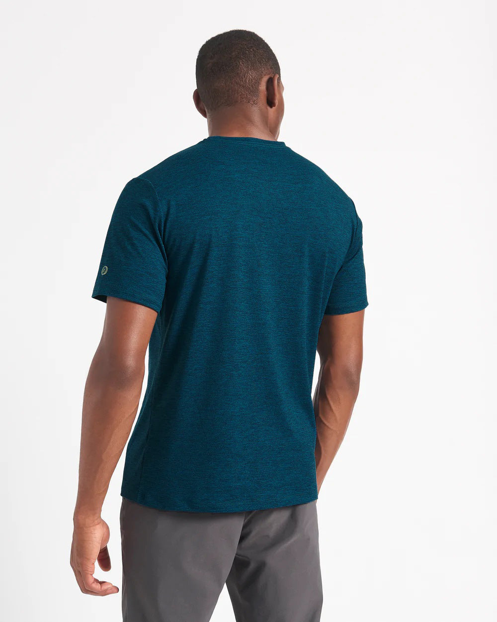 Koszulka Ben Sherman Performance Stretch Marl Heather Granatowe | 09IDWSNZK