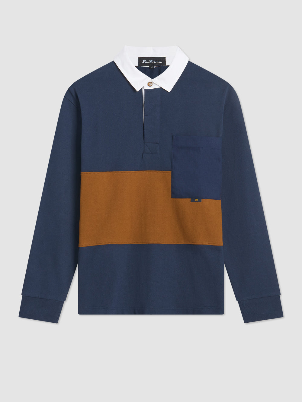 Koszulki Polo Ben Sherman B by Ben Sherman Rugby Granatowe | 43SNOUCWM