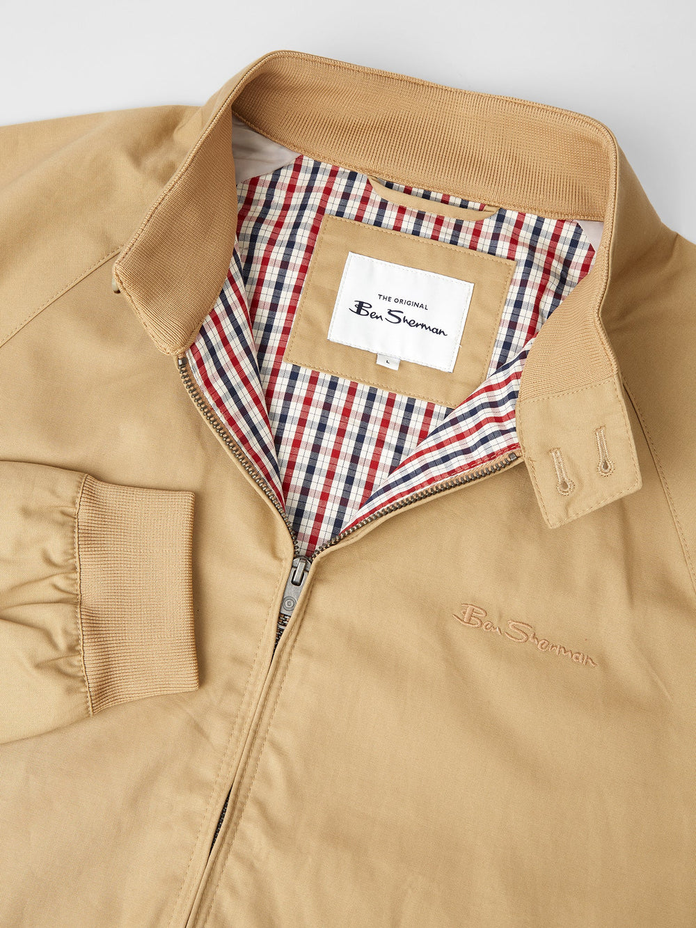 Kurtki Ben Sherman Signature Harrington Brązowe | 57KEWSACQ