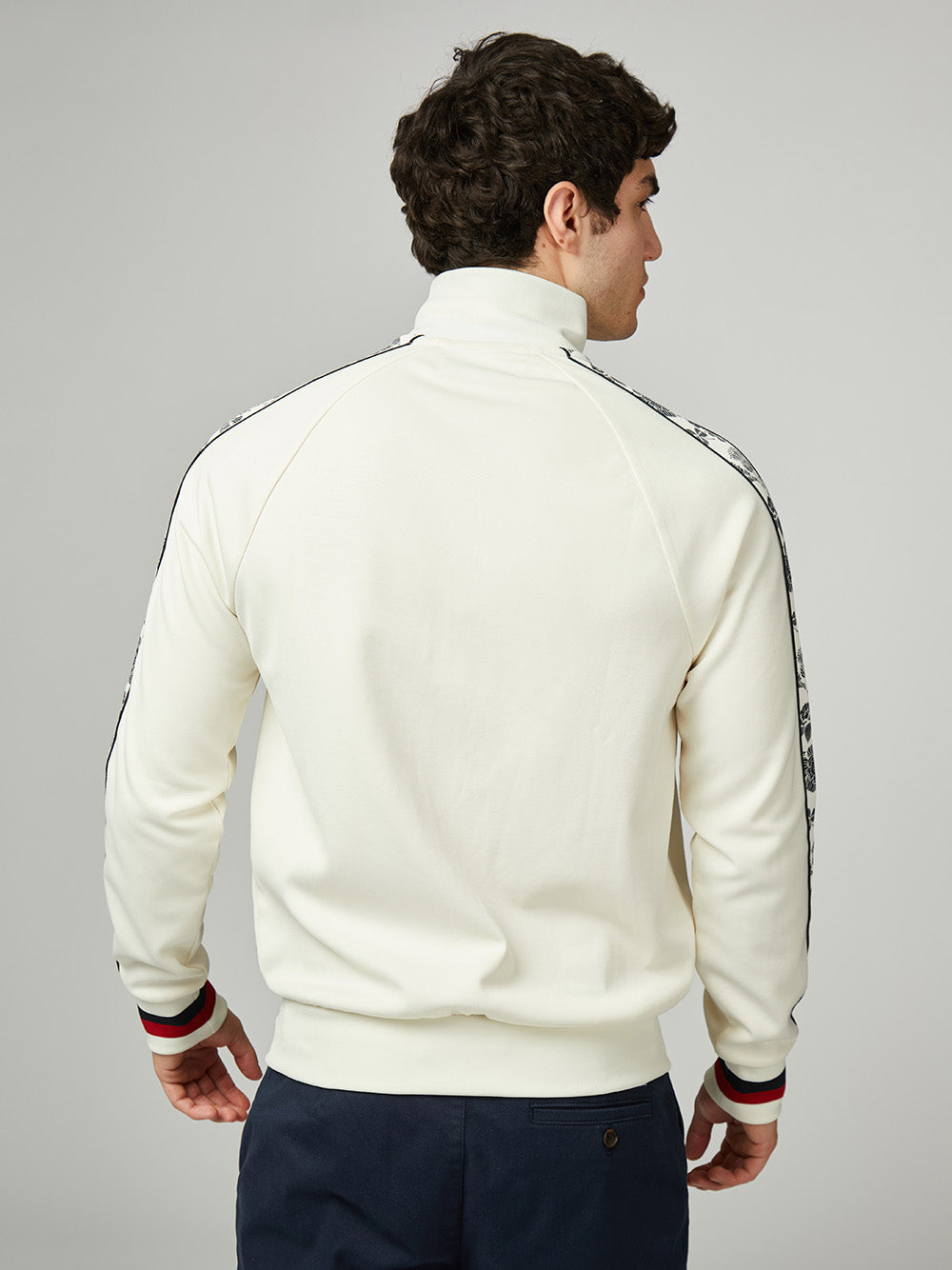 Kurtki Ben Sherman Team GB Taped Track Top Białe | 19ZECHTUS