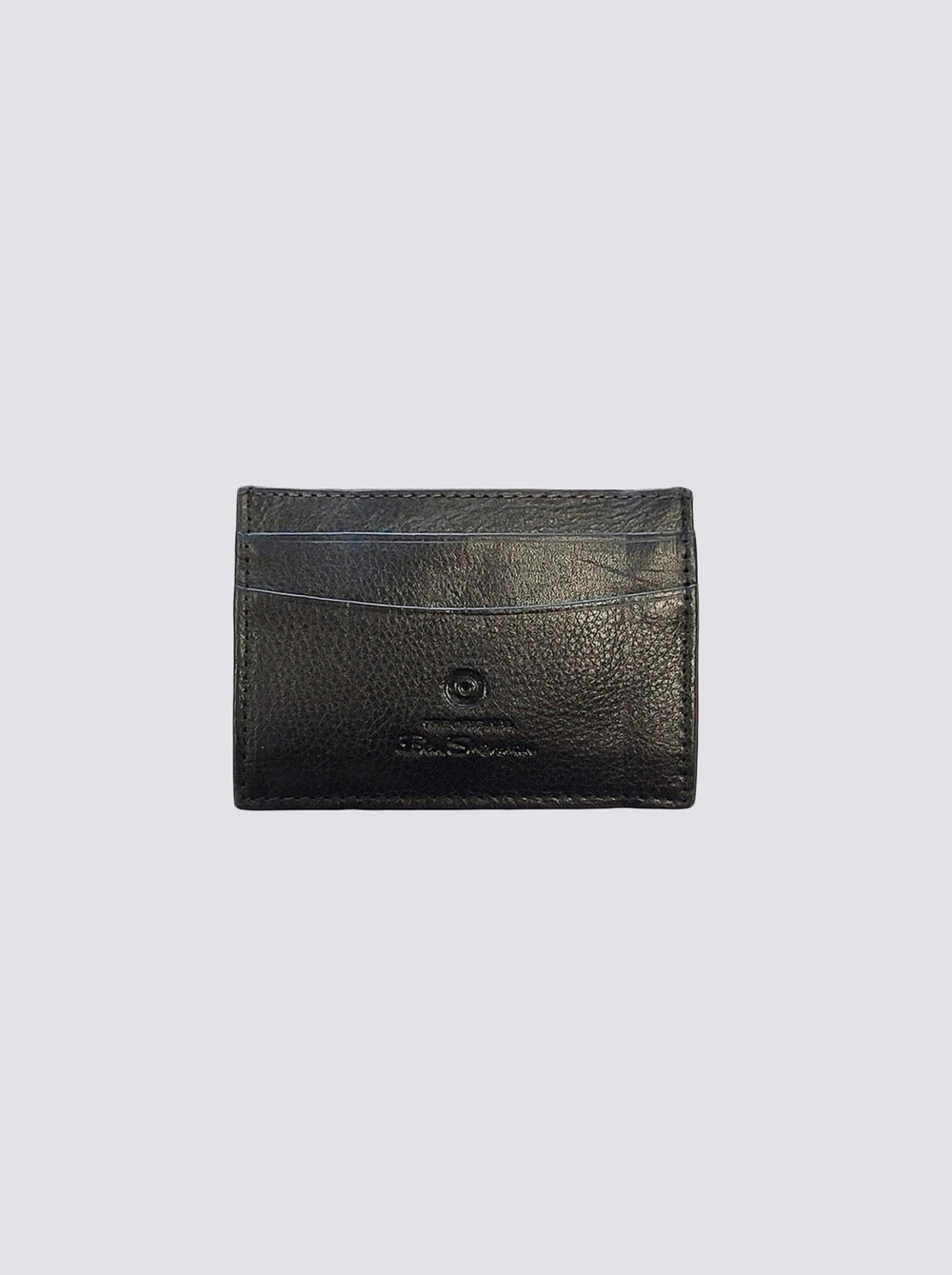 Portfele Ben Sherman Koki Leather Card Holder Czarne | 10ADUXOIZ