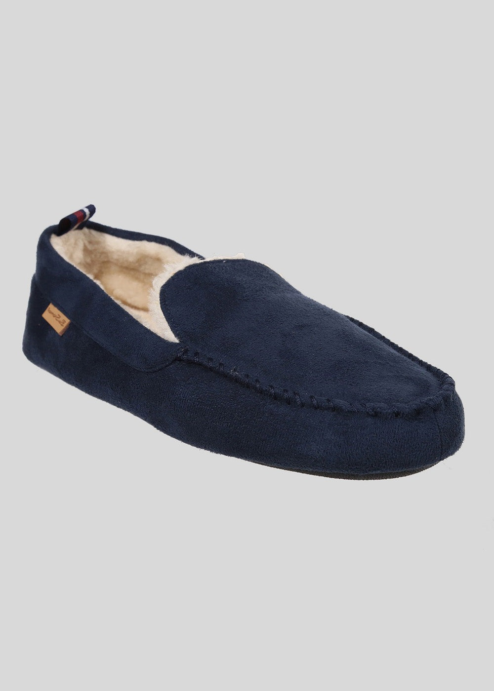 Slipper Ben Sherman Casa Cartegena Moccasin Granatowe | 42KDPFVZU