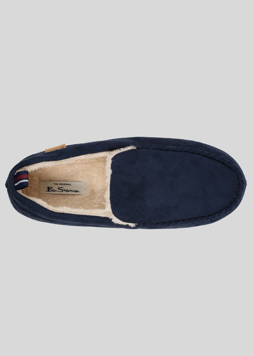 Slipper Ben Sherman Casa Cartegena Moccasin Granatowe | 42KDPFVZU