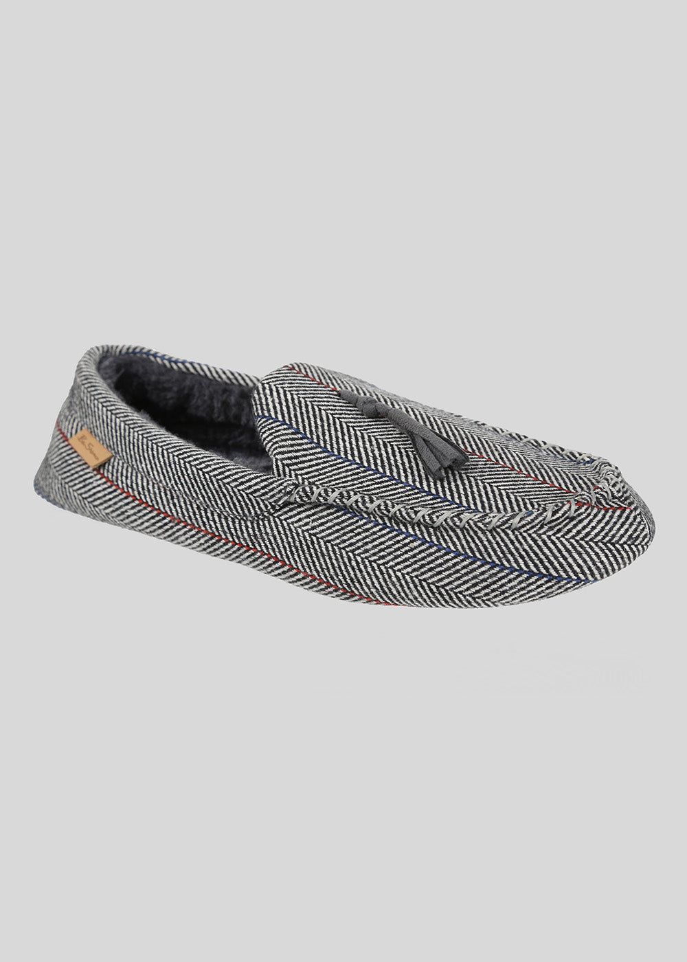 Slipper Ben Sherman Cliveden House Moccasin Szare | 46EMJNZVX