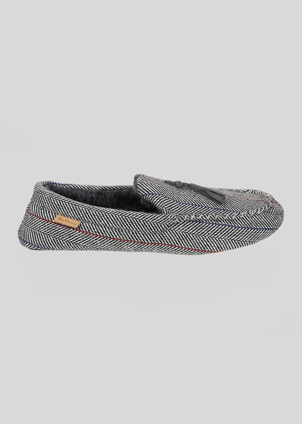 Slipper Ben Sherman Cliveden House Moccasin Szare | 46EMJNZVX