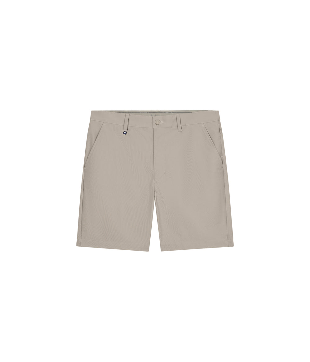 Spodenki Ben Sherman 4Way Stretch Tech Khaki | 53MORVTFJ