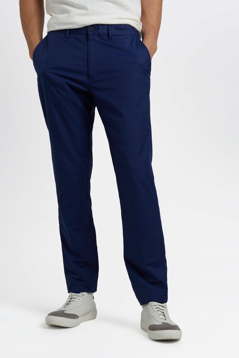 Spodnie Ben Sherman Everyday Slim Fit Chino Granatowe | 65FKAYCVQ