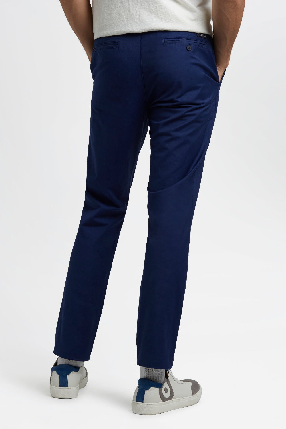 Spodnie Ben Sherman Everyday Slim Fit Chino Granatowe | 65FKAYCVQ