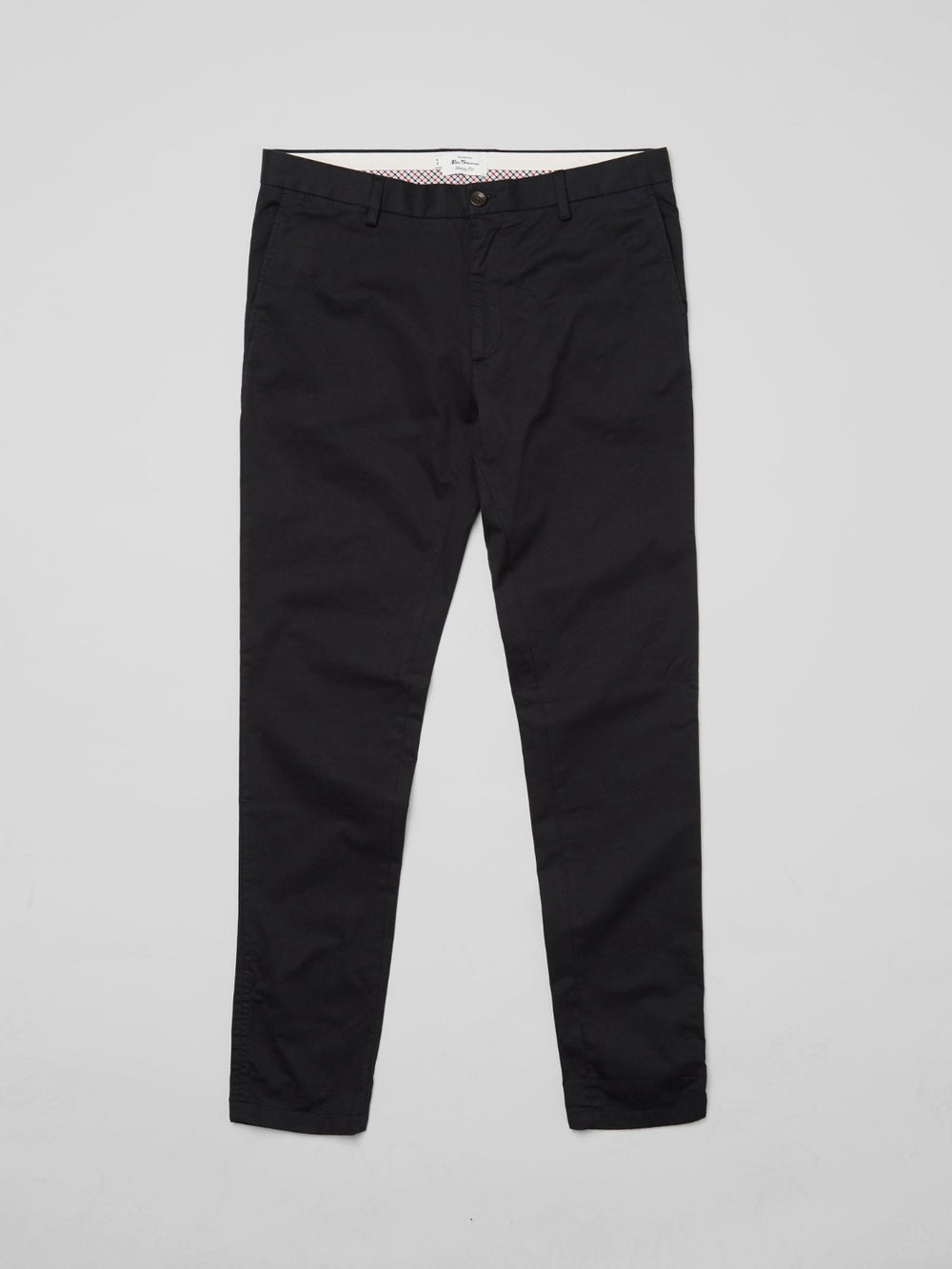 Spodnie Ben Sherman Signature Skinny Stretch Chino Czarne | 86HMWZEDX