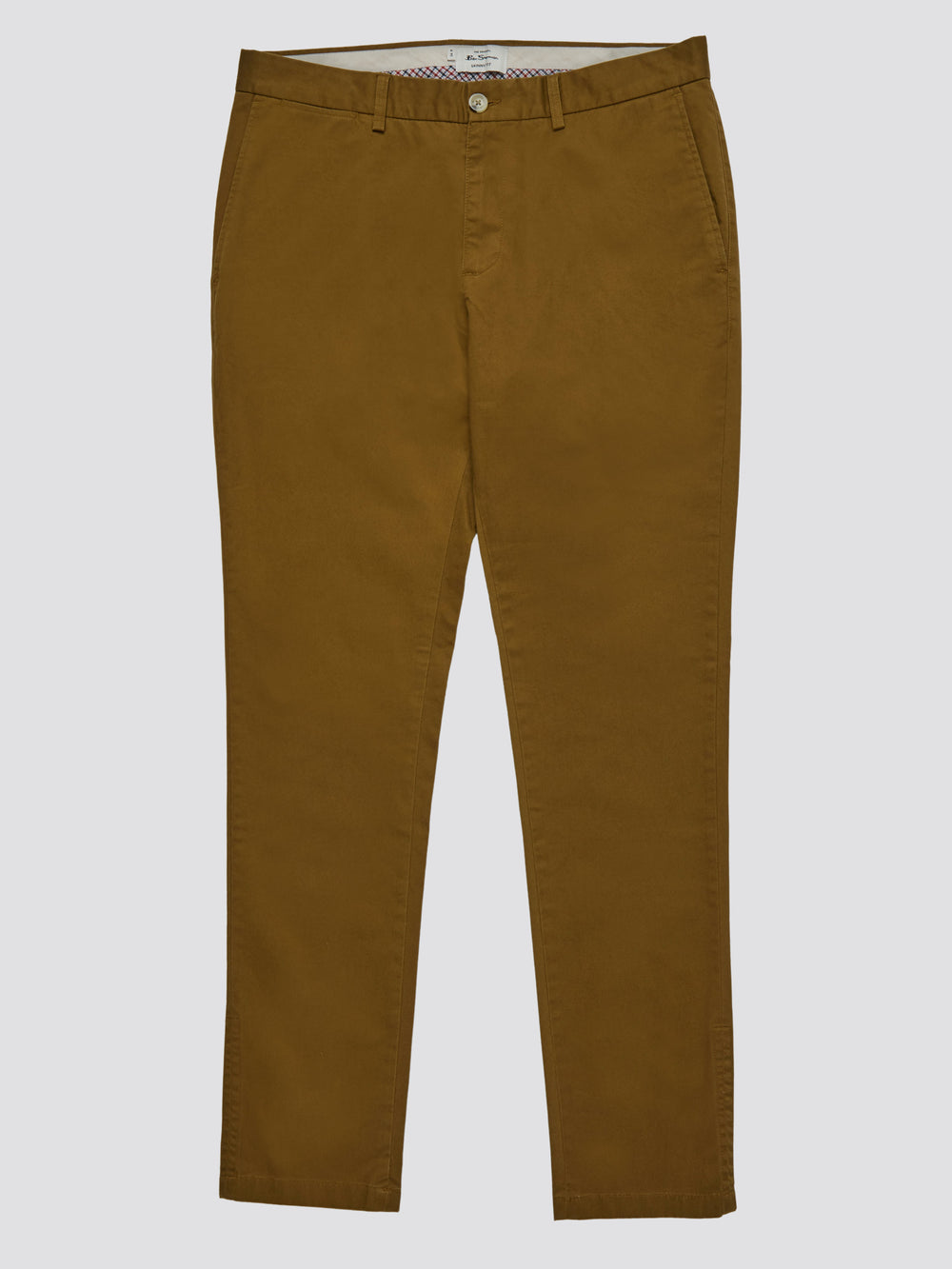 Spodnie Ben Sherman Signature Skinny Stretch Chino Brązowe | 34RFKDOCU