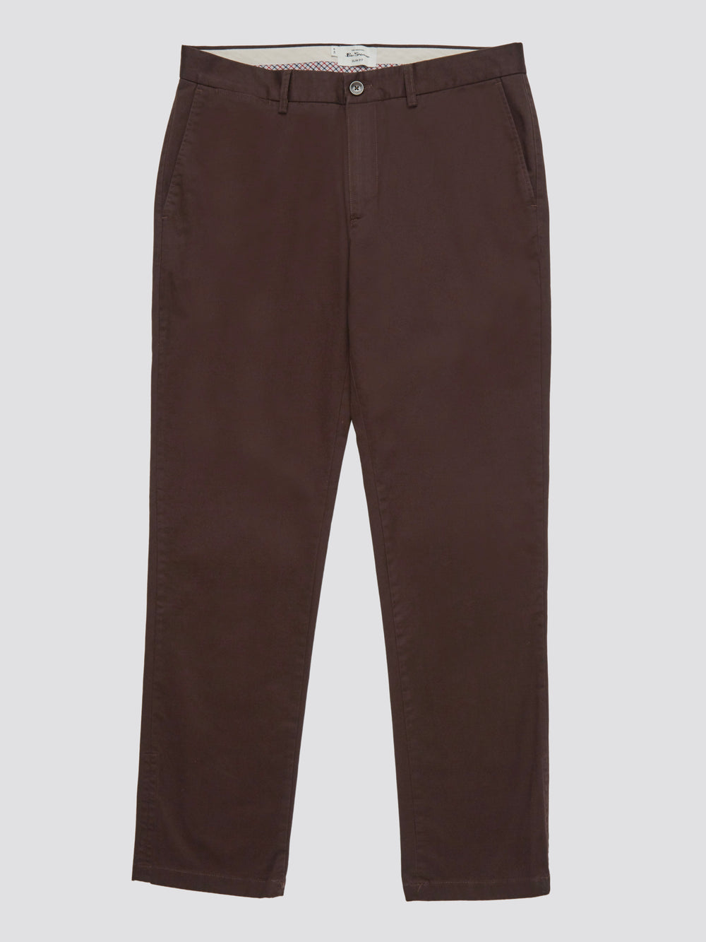 Spodnie Ben Sherman Signature Slim Stretch Chino Czerwone | 46MYNJDXI