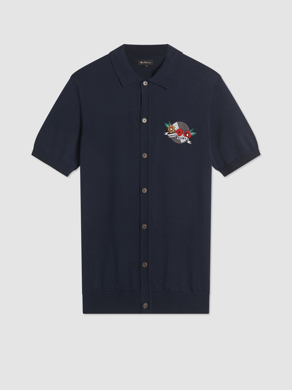 Swetry Polo Ben Sherman B by Ben Sherman London Rebels Granatowe | 95SHIOJXK