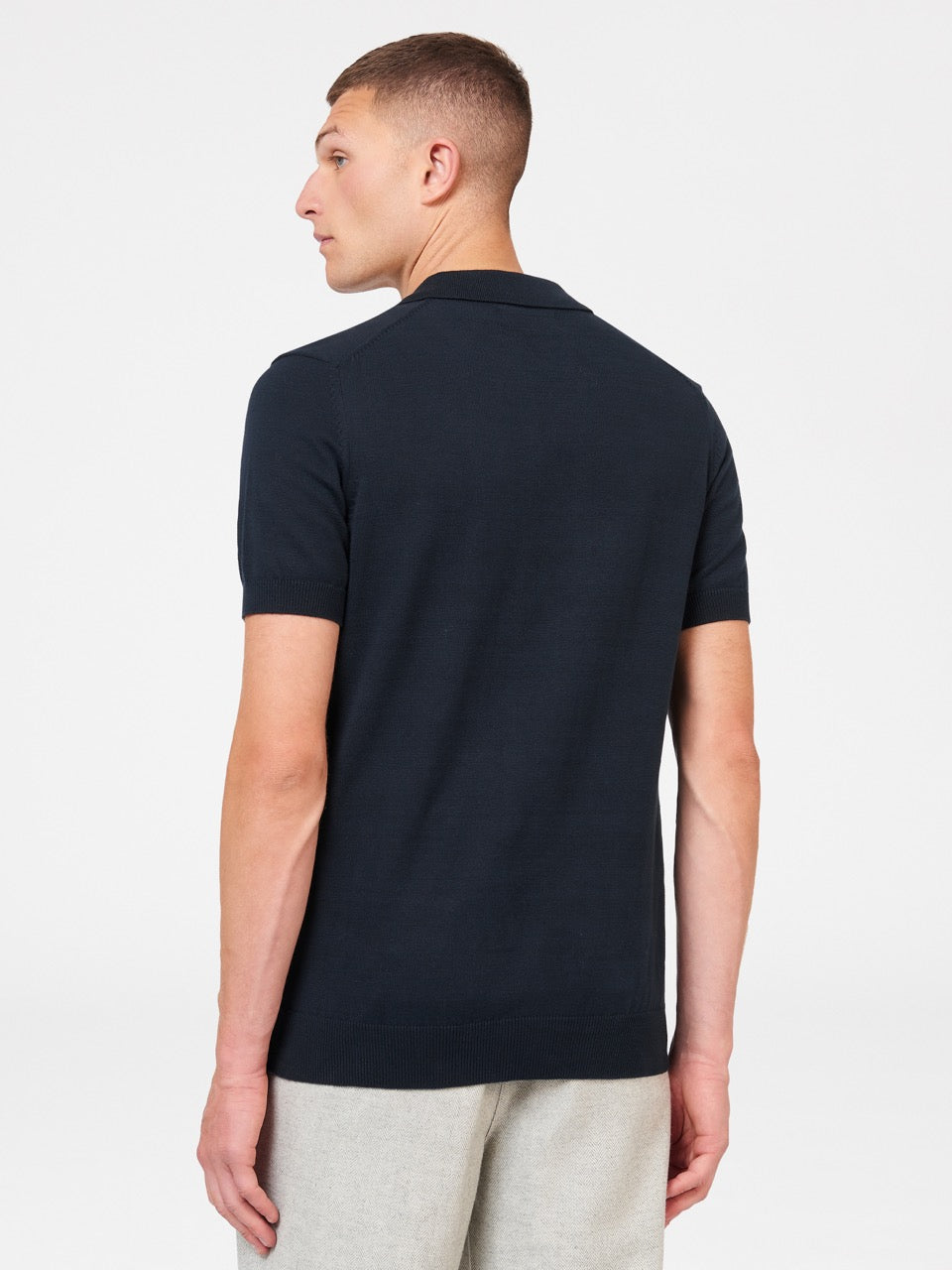 Swetry Polo Ben Sherman B by Ben Sherman London Rebels Granatowe | 95SHIOJXK